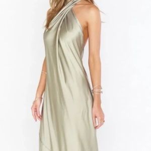 Show Me Your MuMu Jasmine Halter Dress